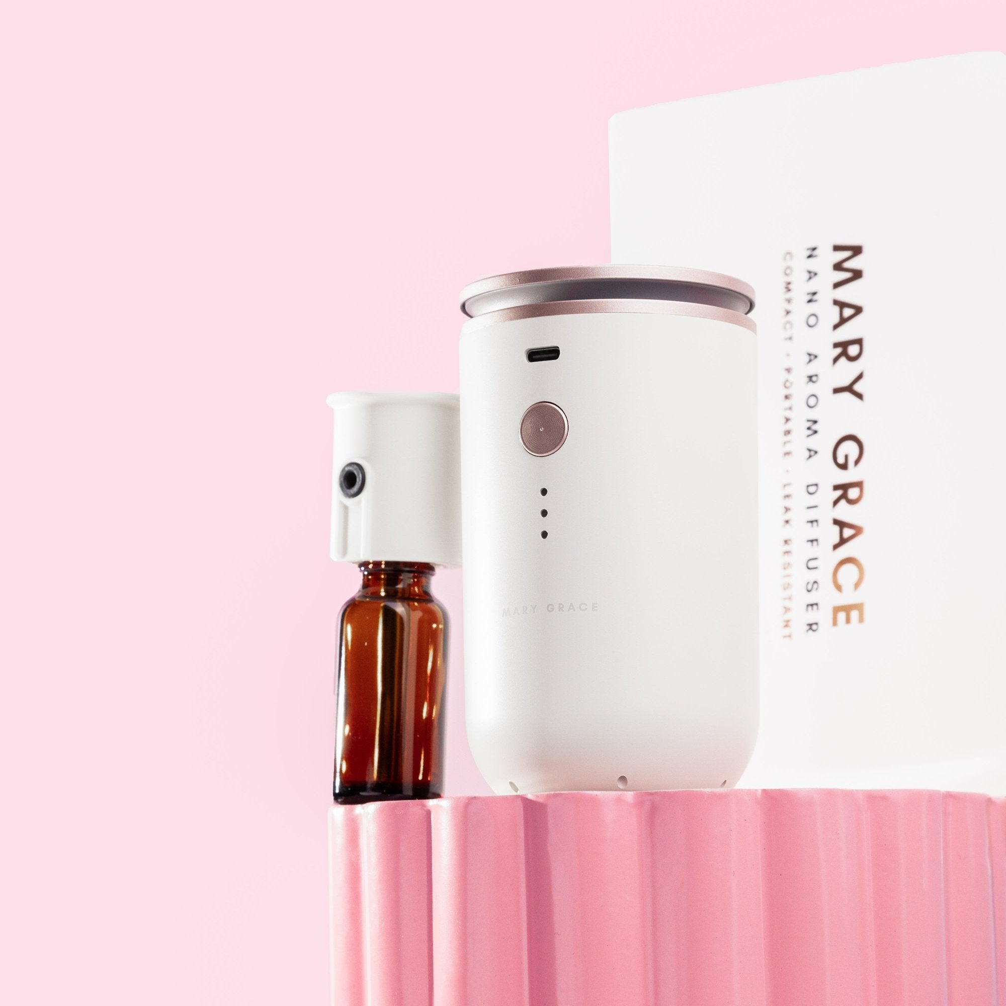 Electric Nano Aroma Diffuser
Rechargeable Diffuser Cordless Diffuser Waterless Portable Automatic Essential Oil Diffuser Mary Grace