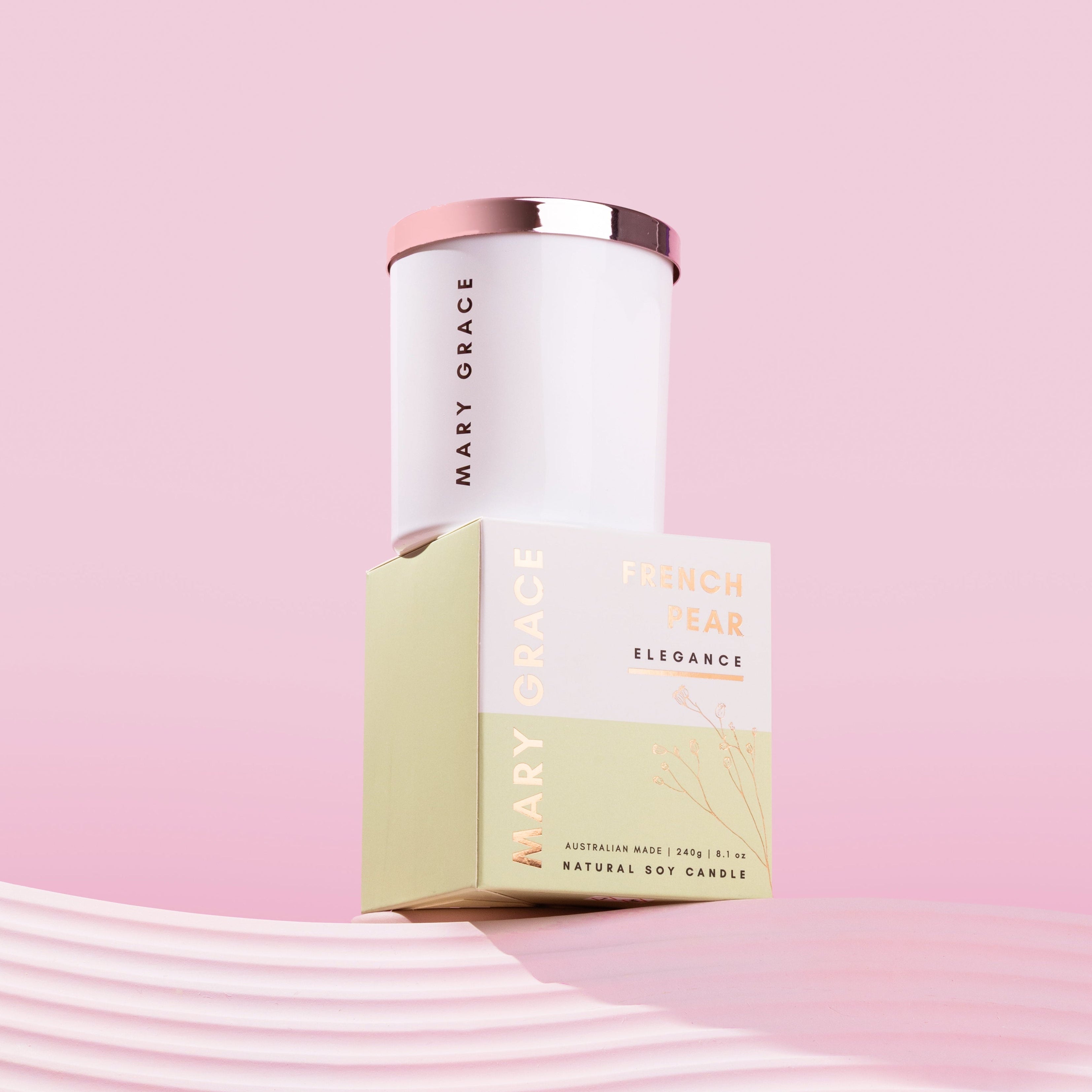 French Pear Jar Candle