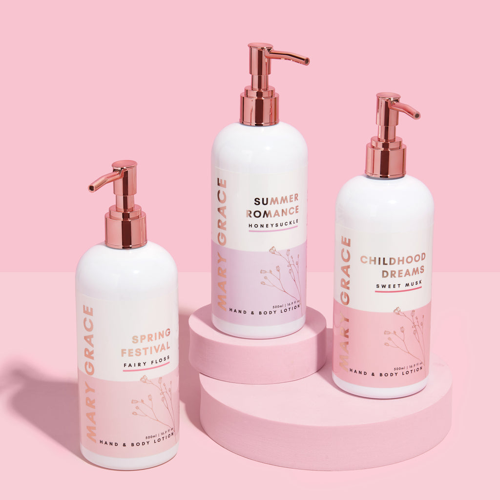 Hand &amp; Body Wash and Lotion 500ml