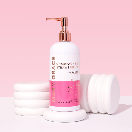 Champagne & Strawberries Hand & Body Lotion 500ml