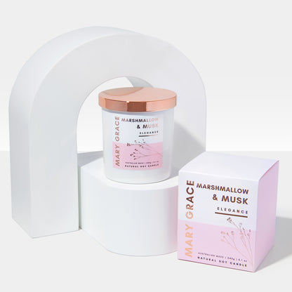 Marshmallow &amp; Musk Jar Candle