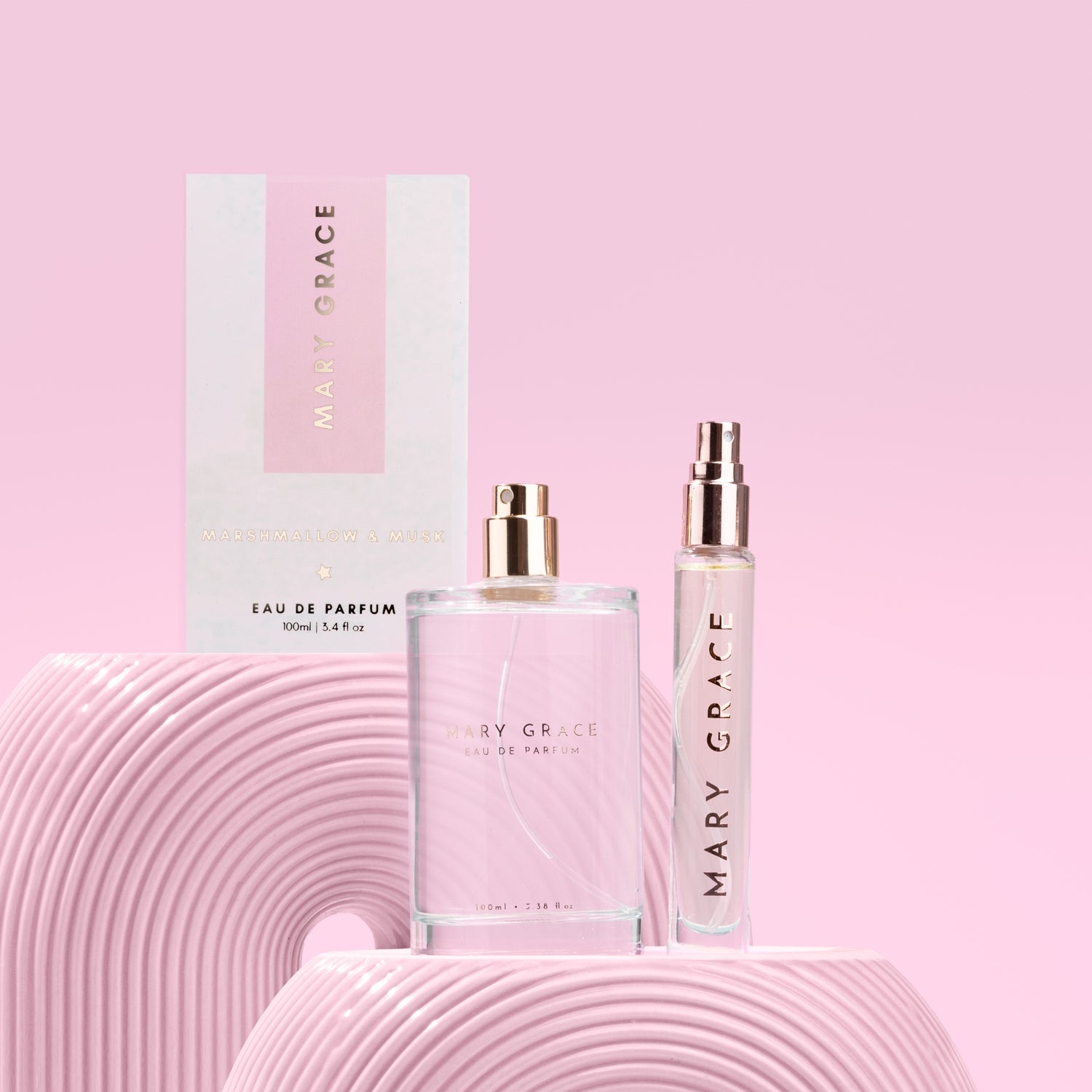100ml &amp; 10ml Marshmallow &amp; Musk Eau De Parfum Duo Set