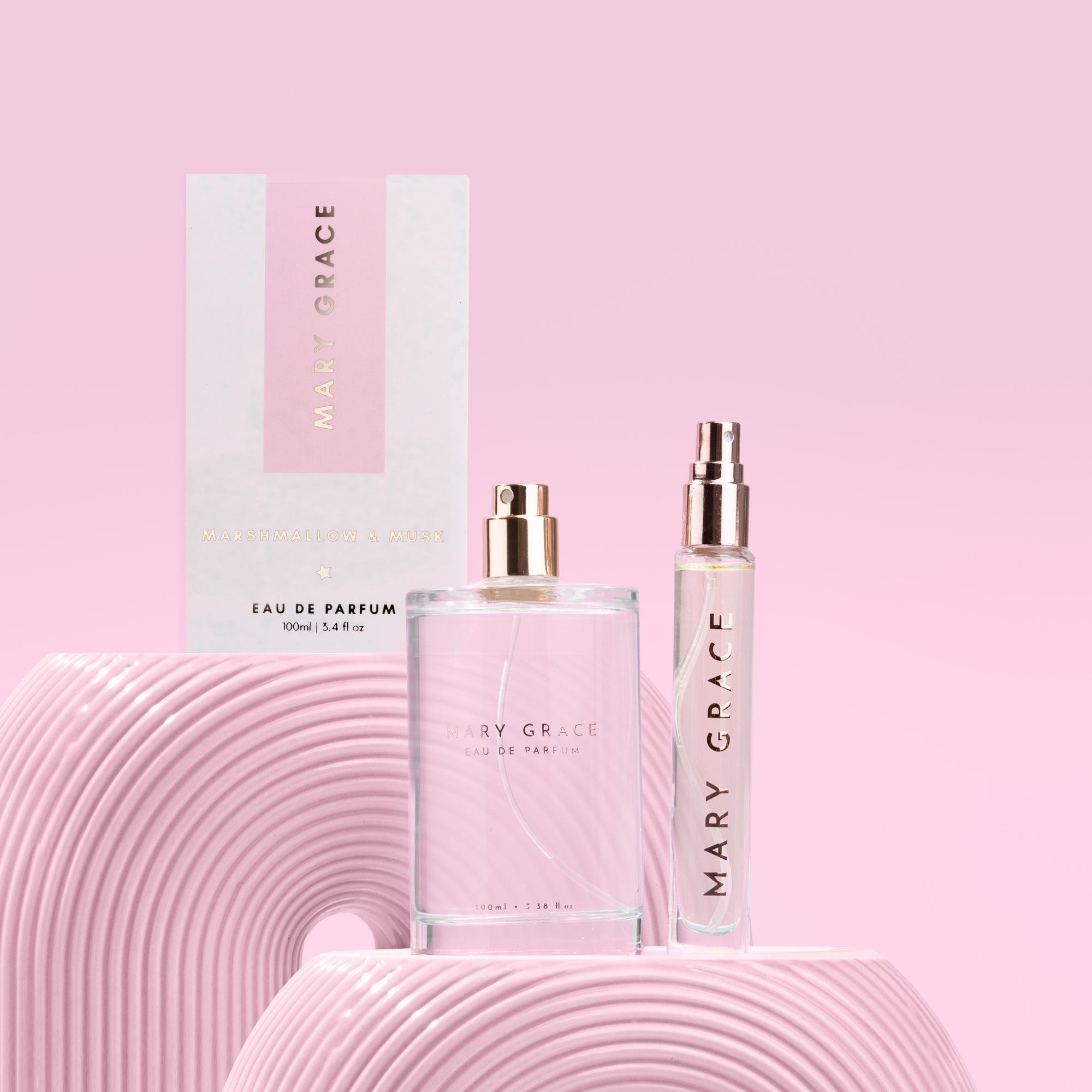 100ml &amp; 10ml Marshmallow &amp; Musk Eau De Parfum Duo Set