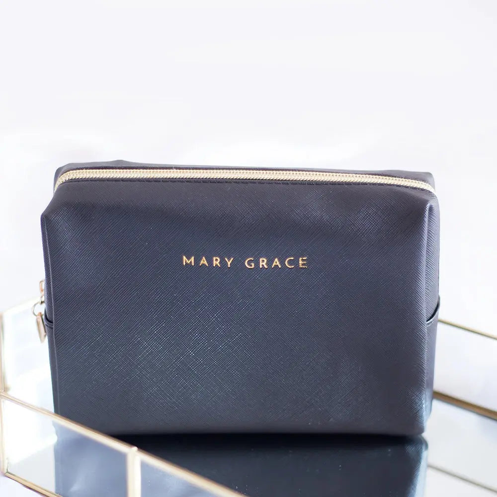 Darling Pouch - Black Mary Grace Clutch