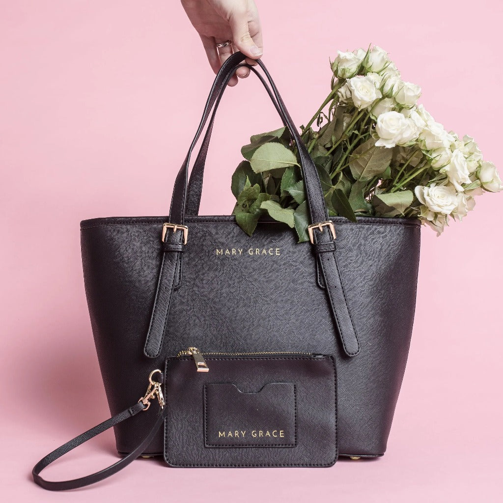 Darling Tote - Black Mary Grace Bag HandBag