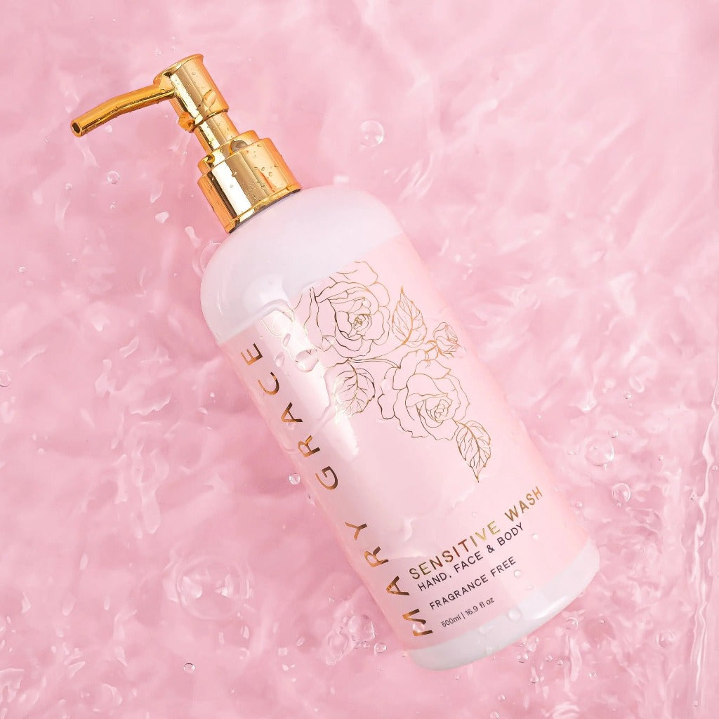 Hand, Face & Body Wash - Fragrance Free Mary Grace